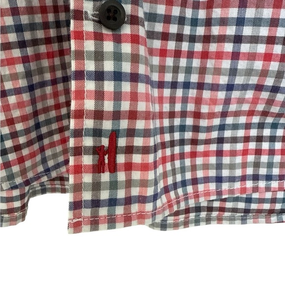 johnnie-O Red & white Plaid Button Down Shirt - Picture 4 of 6